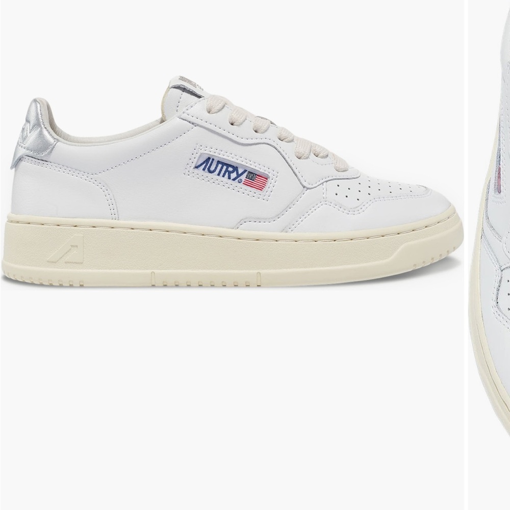 New - Make offers! Autry Medalist Low Sneaker (Women) White/Silver